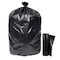 Zoro Recycled Trash Bags: 55 gal Capacity, 41 in x 54 in, 1.5 mil Thick, Black, 100 PK 396GJ3 - alternate 3